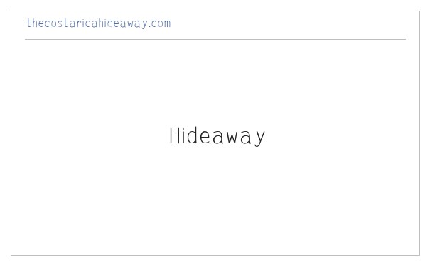 The Costa Rica Hideaway | Condo Rental, Playa Naranjo, Gulf of Nicoya 缩略图